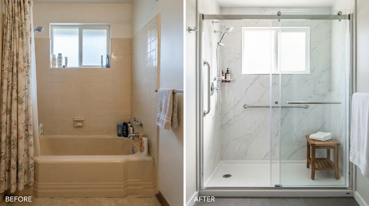 Tub-to-Shower Conversions: Lewisville's Smart Roadmap